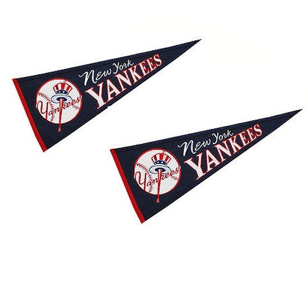 Custom Full Color Felt Triangle Pennant Flags - Custom Full Color Felt Triangle Pennant Flags - Image 1 of 2