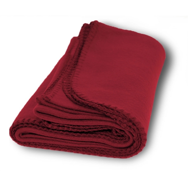 Plum fleece online throw