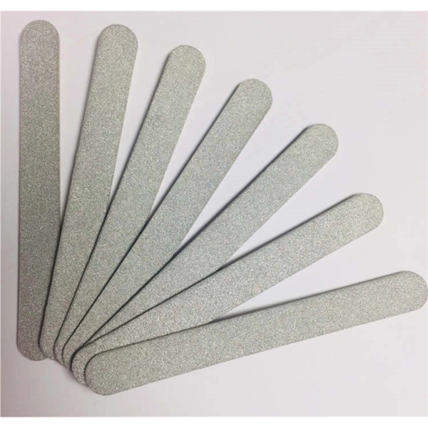 Silver Glitter Sparkle on Regular Emery board - Silver Glitter Sparkle on Regular Emery board - Image 1 of 1