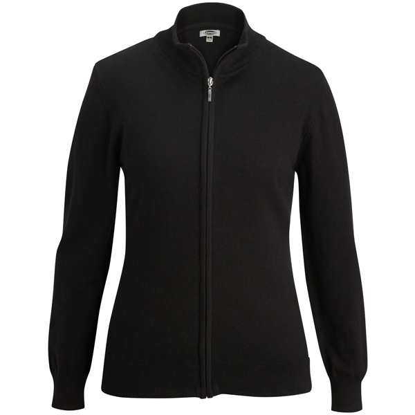 Ladies' Full-Zip Cardigan - Ladies' Full-Zip Cardigan - Image 1 of 2