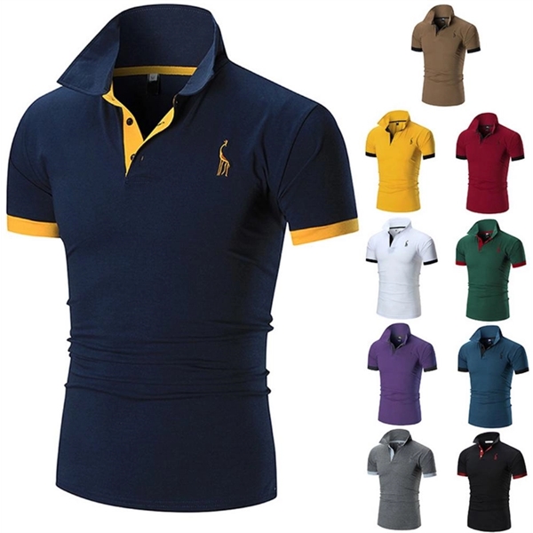 Colorblock Polo Shirt - Colorblock Polo Shirt - Image 0 of 1