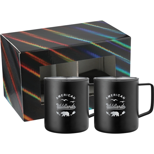 Rover Camp Mug 14oz Powder coated 2 in 1 Gift Set - Rover Camp Mug 14oz Powder coated 2 in 1 Gift Set - Image 0 of 9