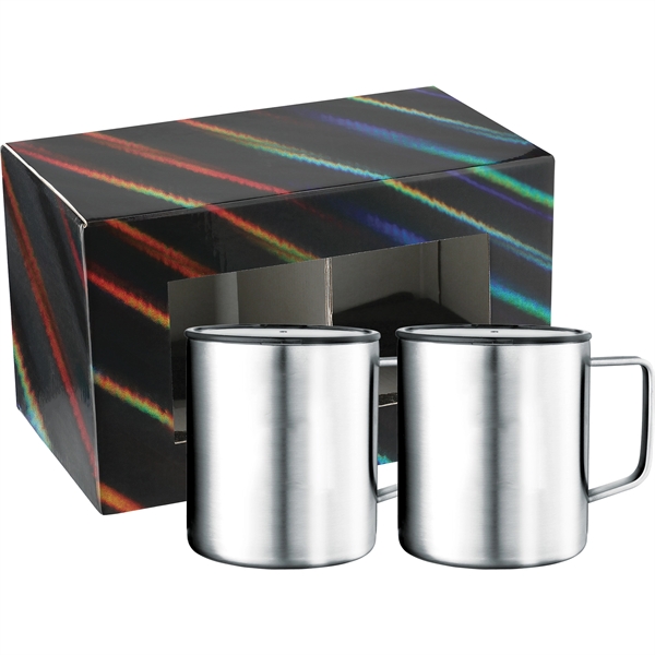 Rover Camp Mug 14oz Powder coated 2 in 1 Gift Set - Rover Camp Mug 14oz Powder coated 2 in 1 Gift Set - Image 4 of 9