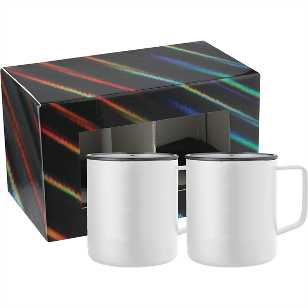 Rover Camp Mug 14oz Powder coated 2 in 1 Gift Set - Rover Camp Mug 14oz Powder coated 2 in 1 Gift Set - Image 5 of 9