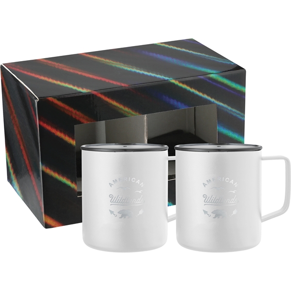 Rover Camp Mug 14oz Powder coated 2 in 1 Gift Set - Rover Camp Mug 14oz Powder coated 2 in 1 Gift Set - Image 6 of 9