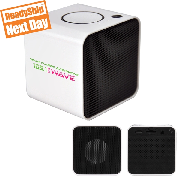 iBlu Cube Bluetooth Speaker with Microphone - iBlu Cube Bluetooth Speaker with Microphone - Image 0 of 9