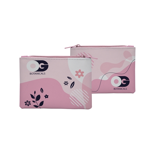 LVL Vegan Leather Small Flat Pouch - LVL Vegan Leather Small Flat Pouch - Image 0 of 5