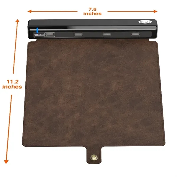 4 Port USB Power Tube Roll Up - Portable Charger - 4 Port USB Power Tube Roll Up - Portable Charger - Image 1 of 4
