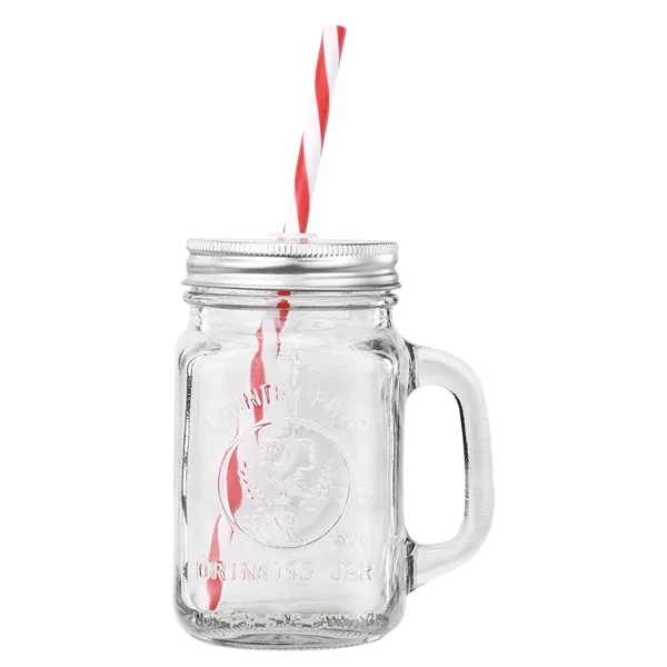 Mason Jar Mugs with Handle - Mason Jar Mugs with Handle - Image 0 of 3