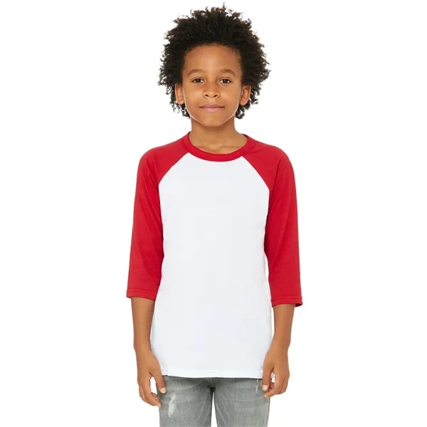 Youth 3/4 Sleeve Baseball Tee - Youth 3/4 Sleeve Baseball Tee - Image 0 of 0