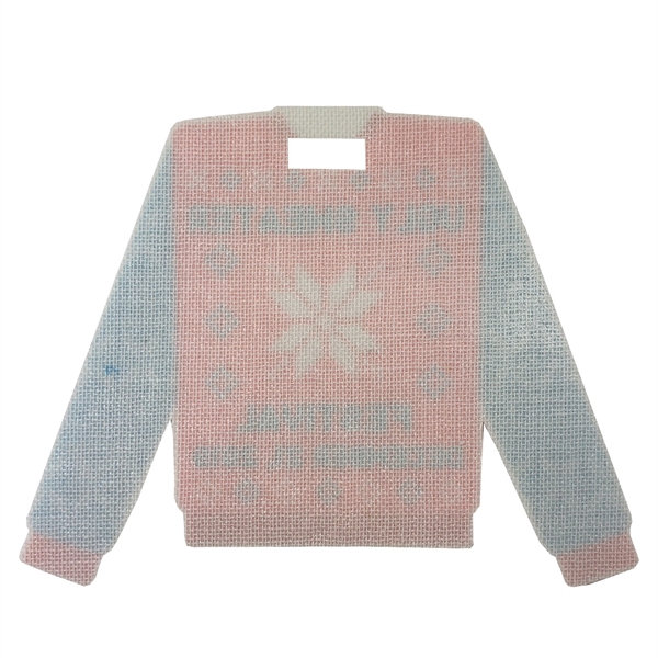 1 Side 4CP Dye Sub Fabric Holiday Ornaments - 1 Side 4CP Dye Sub Fabric Holiday Ornaments - Image 3 of 4