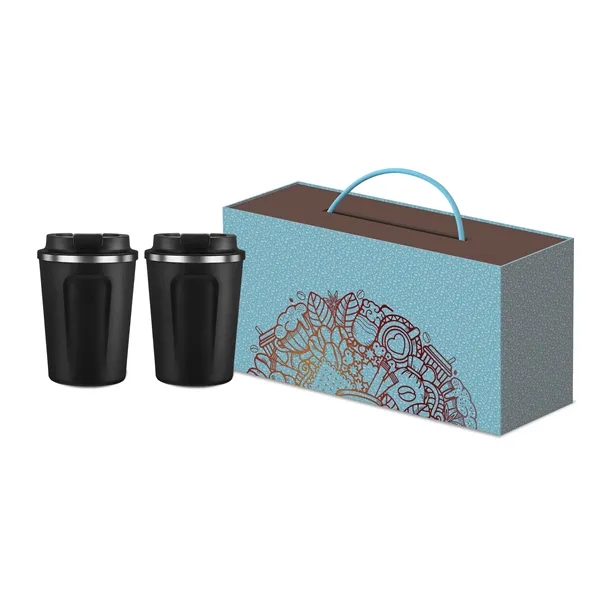 Cafe Compact Coffee Cup Gift Set - Cafe Compact Coffee Cup Gift Set - Image 3 of 4