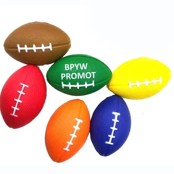 Pu Rugby Football Stress Reliever Plum Grove