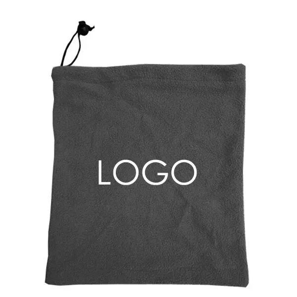 Polar Fleece Multi-Functional Neck Warmer Scarf - Polar Fleece Multi-Functional Neck Warmer Scarf - Image 6 of 6