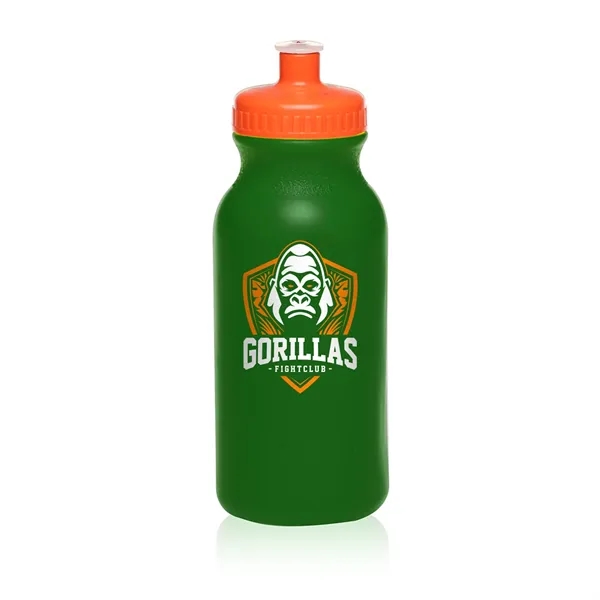 20 oz. SPIRIT Water Bottles with Push Cap w/ 1 Color Imprint - 20 oz. SPIRIT Water Bottles with Push Cap w/ 1 Color Imprint - Image 6 of 30