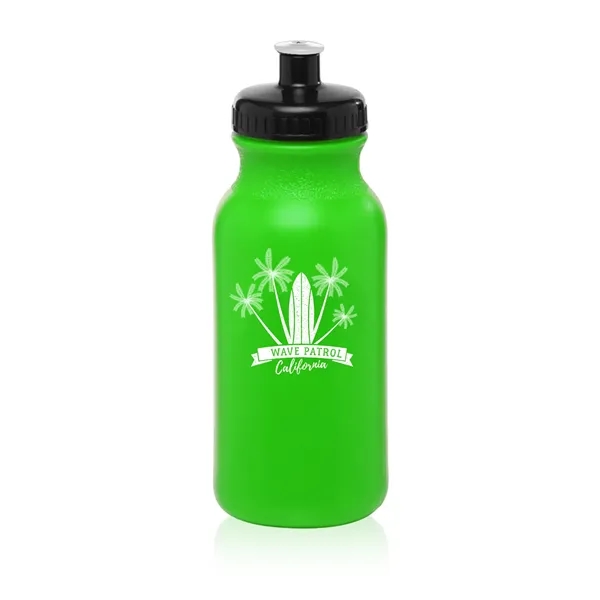 20 oz. SPIRIT Water Bottles with Push Cap w/ 1 Color Imprint - 20 oz. SPIRIT Water Bottles with Push Cap w/ 1 Color Imprint - Image 9 of 30