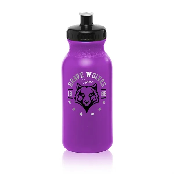 20 oz. SPIRIT Water Bottles with Push Cap w/ 1 Color Imprint - 20 oz. SPIRIT Water Bottles with Push Cap w/ 1 Color Imprint - Image 15 of 30