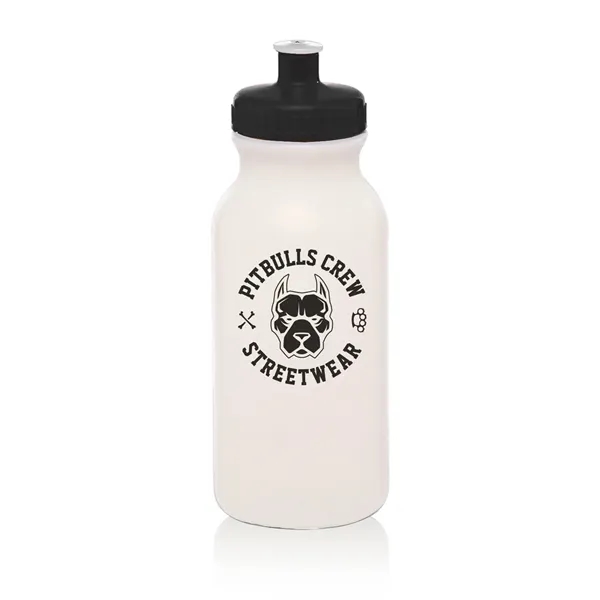 20 oz. SPIRIT Water Bottles with Push Cap w/ 1 Color Imprint - 20 oz. SPIRIT Water Bottles with Push Cap w/ 1 Color Imprint - Image 29 of 30