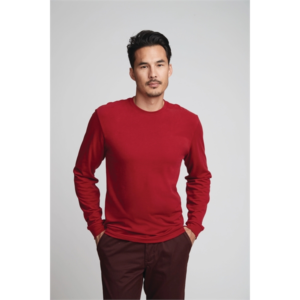 Unisex Sueded Cotton/Poly Long Sleeve T-Shirt - Unisex Sueded Cotton/Poly Long Sleeve T-Shirt - Image 0 of 0