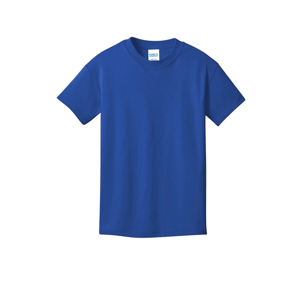 Port & Company - Youth Core Cotton Tee. - Port & Company - Youth Core Cotton Tee. - Image 179 of 181