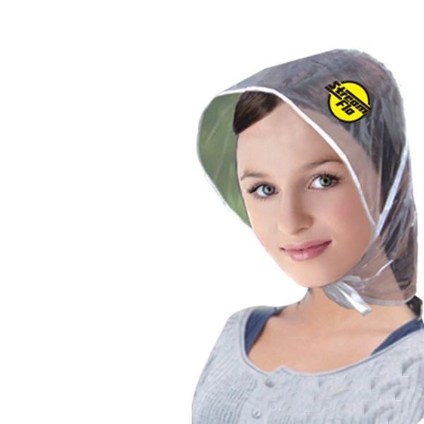 Plastic Rain Hats - Plastic Rain Hats - Image 1 of 5