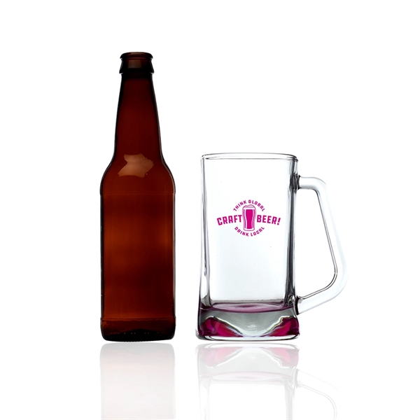 16 oz. Atenas Glass Beer Mugs - 16 oz. Atenas Glass Beer Mugs - Image 3 of 24