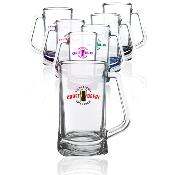 16 oz. Atenas Glass Beer Mugs - 16 oz. Atenas Glass Beer Mugs - Image 0 of 24