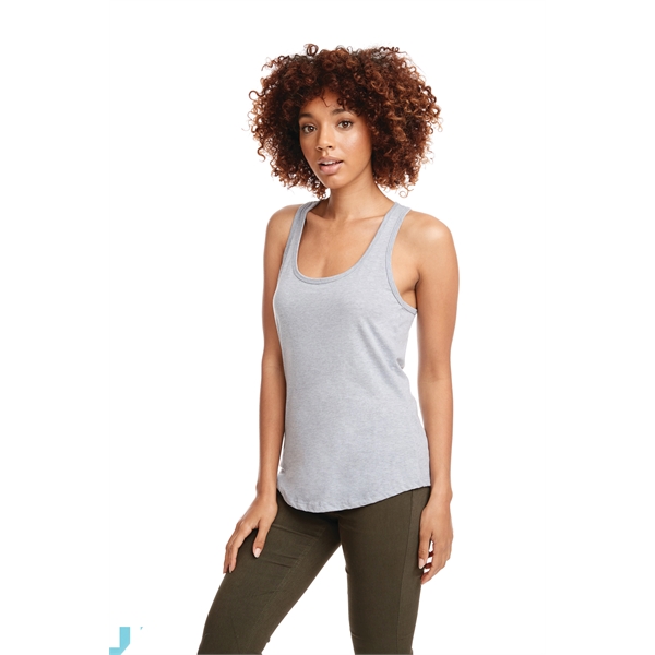 Women's Lightweight Cotton/Poly Gathered Racerback Tank - Women's Lightweight Cotton/Poly Gathered Racerback Tank - Image 0 of 0