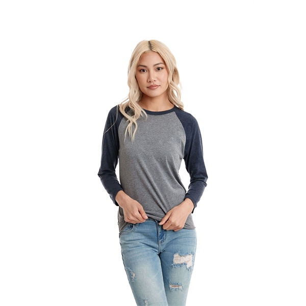 Unisex Tri-Blend 3/4 Raglan T-shirt - Unisex Tri-Blend 3/4 Raglan T-shirt - Image 0 of 17