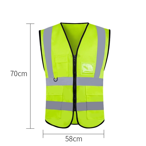 Reflective Safety Vest - Reflective Safety Vest - Image 0 of 2