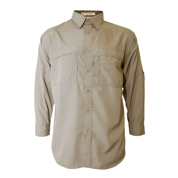 Men's Pescador Polyester Fishing Shirt-Long Sleeves - Men's Pescador Polyester Fishing Shirt-Long Sleeves - Image 6 of 8