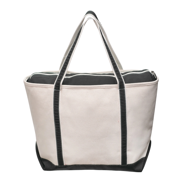 Sailway Large Zippered Tote Bag - Sailway Large Zippered Tote Bag - Image 1 of 7