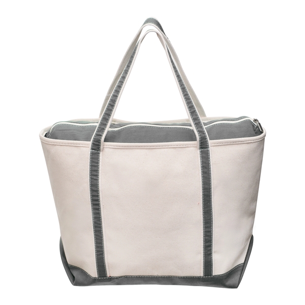 Sailway Large Zippered Tote Bag - Sailway Large Zippered Tote Bag - Image 3 of 7