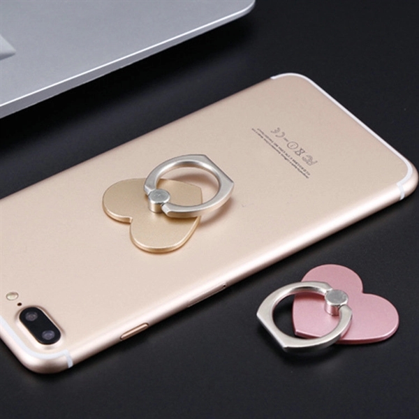Heart shape Cell Phone Ring stand grip holder - Heart shape Cell Phone Ring stand grip holder - Image 2 of 2