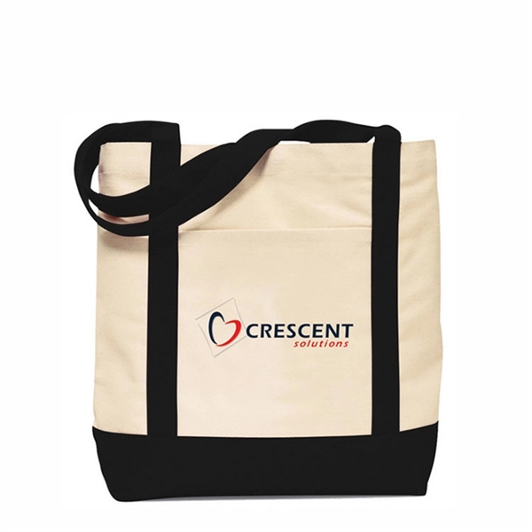 Heavy Cotton Canvas Tote Bag - Heavy Cotton Canvas Tote Bag - Image 3 of 4