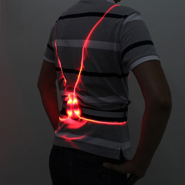Flashing Reflective Running Vest - Flashing Reflective Running Vest - Image 3 of 3