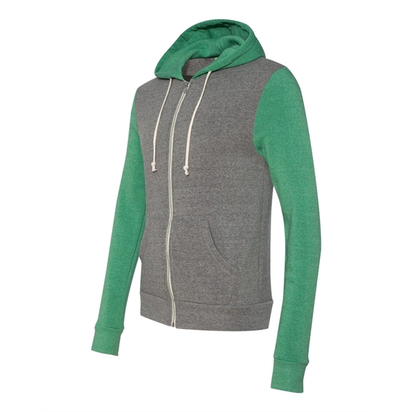 Alternative Rocky Unisex Colorblocked Eco-Fleece Hooded F... - Alternative Rocky Unisex Colorblocked Eco-Fleece Hooded F... - Image 11 of 18