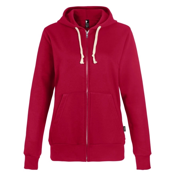 Women's hooded full zip sweatshirt - Women's hooded full zip sweatshirt - Image 3 of 3