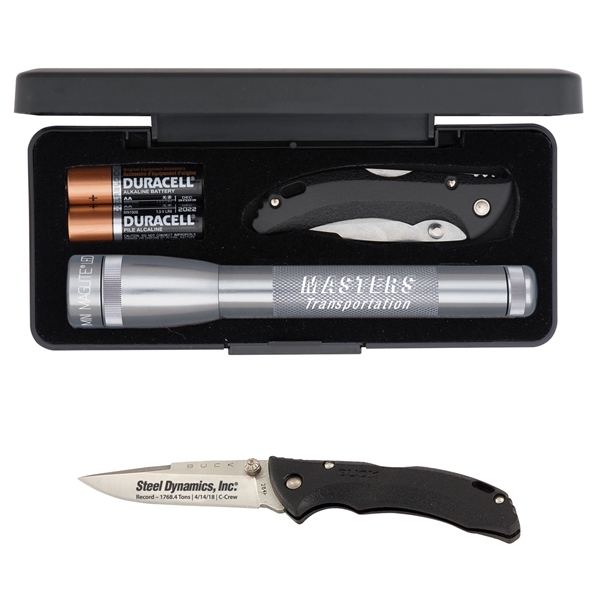 AA LED Mini Maglite® with Buck Bantam BBW Knife - AA LED Mini Maglite® with Buck Bantam BBW Knife - Image 1 of 3