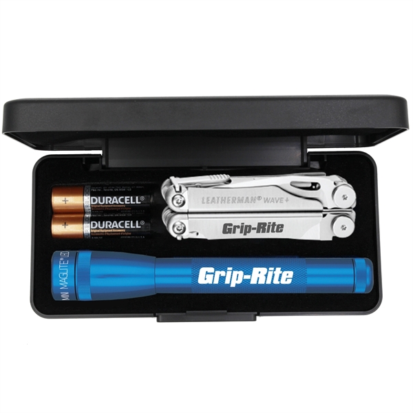 Custom AA Mini Maglite® LED & Leatherman Wave