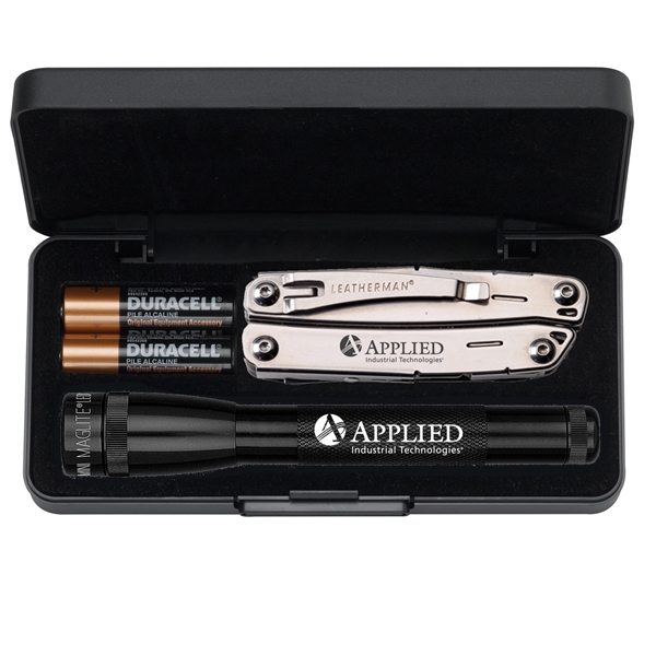 Custom AA Mini Maglite® LED & Leatherman Wingman