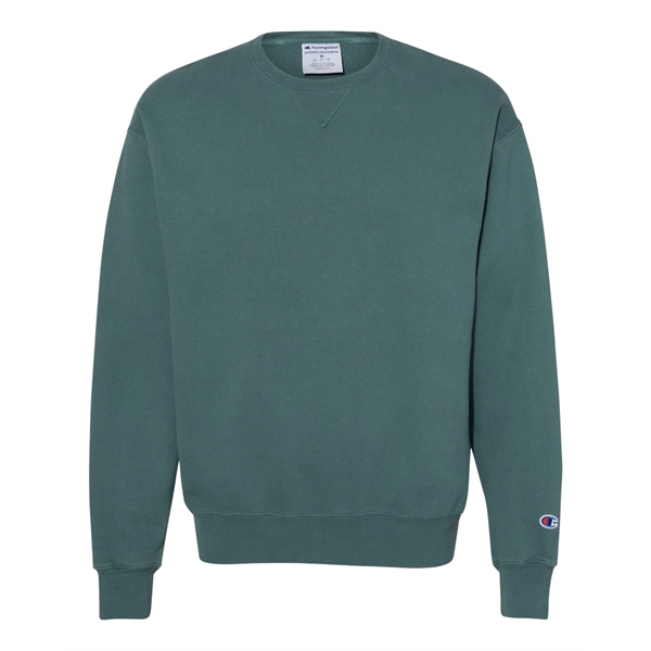 Champion Garment-Dyed Crewneck Sweatshirt - Champion Garment-Dyed Crewneck Sweatshirt - Image 7 of 22