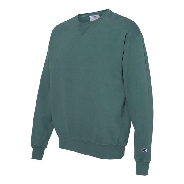 Champion Garment-Dyed Crewneck Sweatshirt - Champion Garment-Dyed Crewneck Sweatshirt - Image 8 of 22