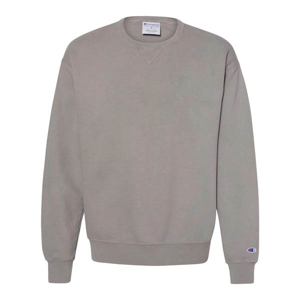 Champion Garment-Dyed Crewneck Sweatshirt - Champion Garment-Dyed Crewneck Sweatshirt - Image 10 of 22