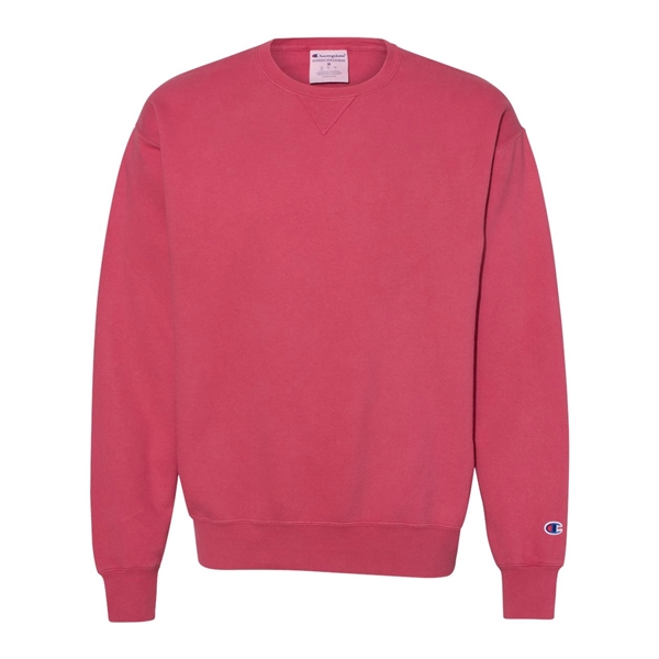 Champion Garment-Dyed Crewneck Sweatshirt - Champion Garment-Dyed Crewneck Sweatshirt - Image 13 of 22