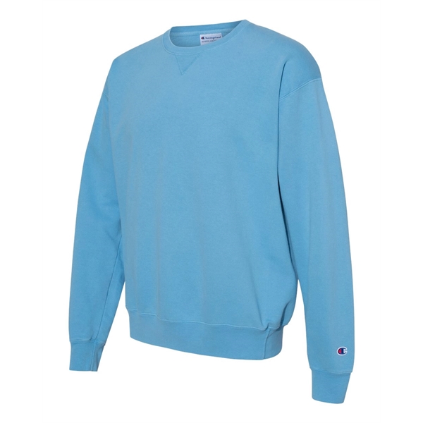 Champion Garment-Dyed Crewneck Sweatshirt - Champion Garment-Dyed Crewneck Sweatshirt - Image 17 of 22