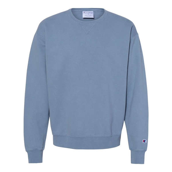 Champion Garment-Dyed Crewneck Sweatshirt - Champion Garment-Dyed Crewneck Sweatshirt - Image 19 of 22