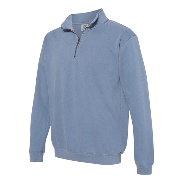 Comfort Colors Garment-Dyed Quarter Zip Sweatshirt - Comfort Colors Garment-Dyed Quarter Zip Sweatshirt - Image 14 of 23