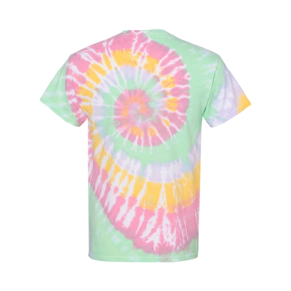 Dyenomite Multi-Color Spiral Tie-Dyed T-Shirt - Dyenomite Multi-Color Spiral Tie-Dyed T-Shirt - Image 48 of 74