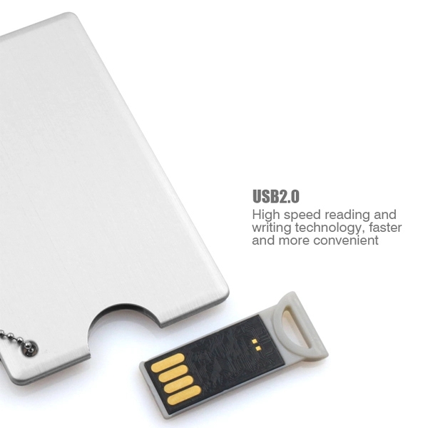 Pull Out Metal USB Business Card - Pull Out Metal USB Business Card - Image 3 of 4